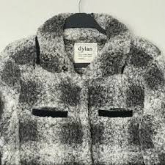 Evereve Dylan Cozy Plaid Sherpa Button Up Jacket - Picture 2 of 6